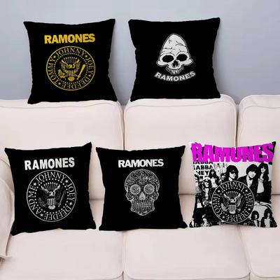 Rock Band RRamones Подушка Подарок Декор для дома и офиса Подушка для спальни Дивана Автомобиля Чехол для подушки Наволочка
