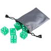 19mm Six Sided Dices Acrylic Game Dices Classroom Colorful Teaching Dices Educational Counting Toy Math Learning Tool