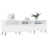 VidaXL TV Stand White 150x30x44.5 Cm Engineered Wood 831252