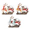 Reindeer Statue Housewarming Gift Ideal Gift Creative Craft Deer Sculpture for Birthday Cabinet Desktop Living Room Wedding