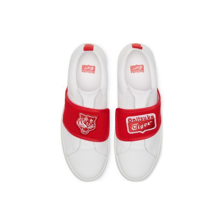 ONITSUKA TIGER Кеды Lawnship 2.0 Низкие Унисекс Кеды Бело-Кремовый Красный 1183A451-100