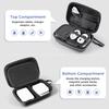ProCase Gadget Waterproof EVA Large Stores MacBook Magic Mouse USB Flash SD PC Peripheral Accessory Bag Black Pouch, Material, Capacity, 3-Layer