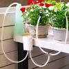 Flowers Plants Home Sprinkler Home Sprinkler Drip Irrigation Device 2/8/16 Heads Pump Timer System Kit Garden Self-Watering Tool