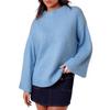 Women's Casual, Stylish, Comfortable High-neck Sweater, Warm Top