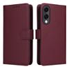 For Samsung Galaxy S25 Edge Magnetic Case BETOPNICE Detachable PU Leather Phone Cover with Strap