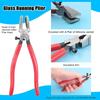 10PCS Heavy Duty Glass Cutter Kit Includes Running Breaking Pliers Oil Feed Tool For Cutting On Tile Mirror Projects