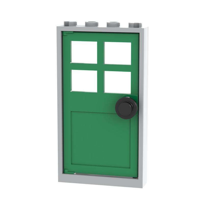 Дверные Оконные Строительные Блоки Совместимые с Крупными Брендами Детские Игрушки 60596 60623 6141 Раннее Обучение MOC Образовательные Подарки