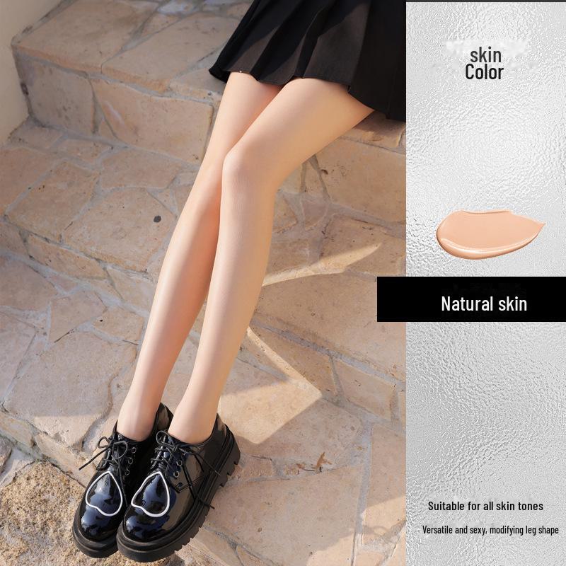 Летние носки с ананасами, защищающие от УФ-лучей, устойчивые к зацепкам: Телесные колготки-консилер с нескатывающимися чулками и преимуществами для ухода за кожей