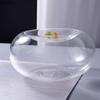 Creative Transparent Double Sided Glass Bowl Restaurant Dessert Bowl Snack Bowl Fruit Bowls Dim Sum Bowls Specialty Tableware