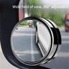 2 автомобильных зеркала заднего вида Круглые зеркала с высоким разрешением Регулируемые на 360 градусов зеркала для слепых зон