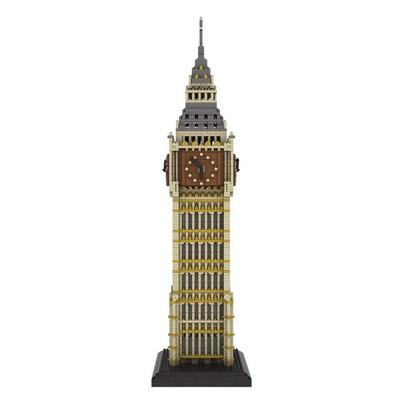 Frandy Nanoblock Landmark Large Building British Big Ben SM9920, разноцветные, популярные корейские игрушки