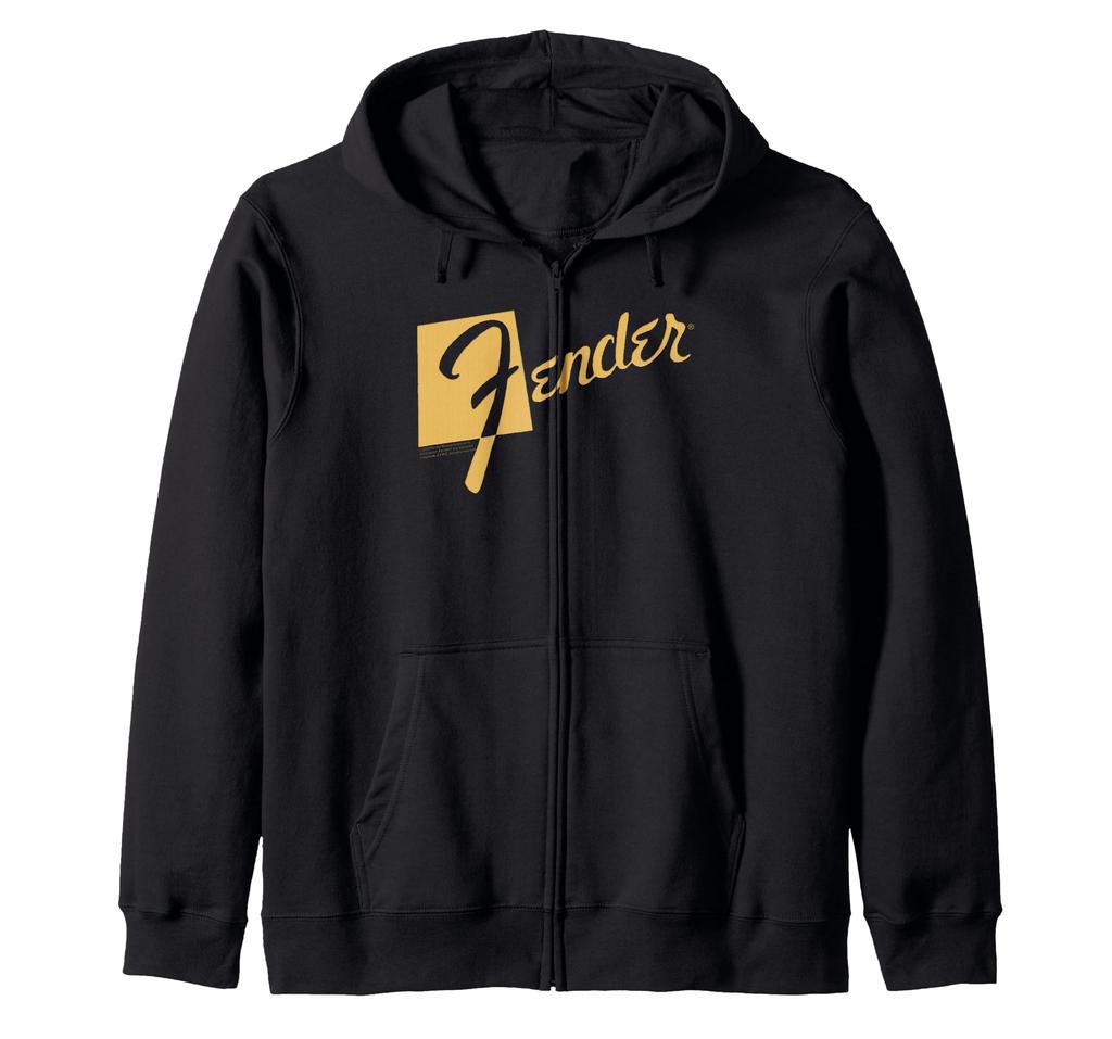 Толстовка на молнии с ретро-логотипом Fender