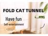 Игрушка туннель для кошек для самостоятельной игры: Снятие скуки, Домик для пряток, Дразнилка, Горячий товар