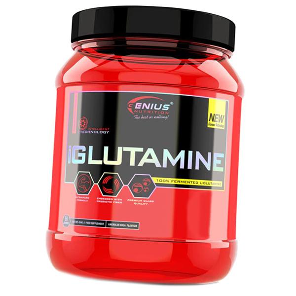 Глютамин Ферментированный, iGlutamine, Genius Nutrition 450г (32562002)