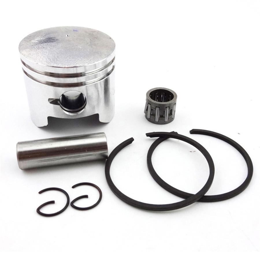 1x Поршень 44мм Палец 12мм Кольцо Игольчатый подшипник Комплект Для 2-тактного 49cc Квадроцикла Мотоцикла