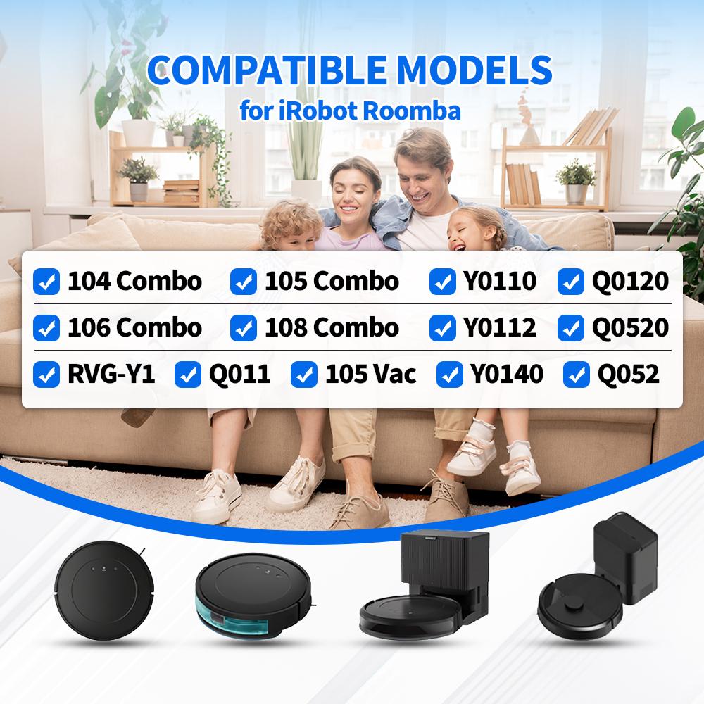 Основная щетка для iRobot Roomba Combo Essential/Vac Essential/ 2 Essential /Y0110/Y0112/Y0140/Q052/104/105 Робот-пылесос Combo Запчасть