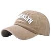 Baseball Hip CZA432 [White Fang] Hat, Cap, Cap, Hop, Embroidered, Casual, Stylish, Men's, Women's, (Khaki)