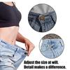 5Pcs Button Pins for Jeans No Sew Instant Detachable 17mm Replacement Button Adjustable Pants Buttons Kit