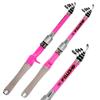 High Sensitivity Short Travel Telescopic Fishing Rods 1.5/1.8/2.1/2.4M Carbon Fiber Pink Spinning Casting Pole Lure Fishing Rod