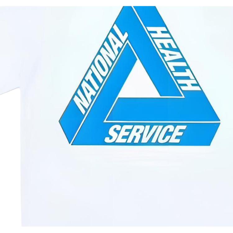 Palace Футболка Tri-Donator Белые топы унисекс P18TS208