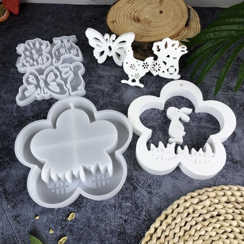 Практичные Прочные Силиконовые Формы для Заливки Портативные для Птичьих Домиков И Подсвечников для Домашних Декоративных Проектов