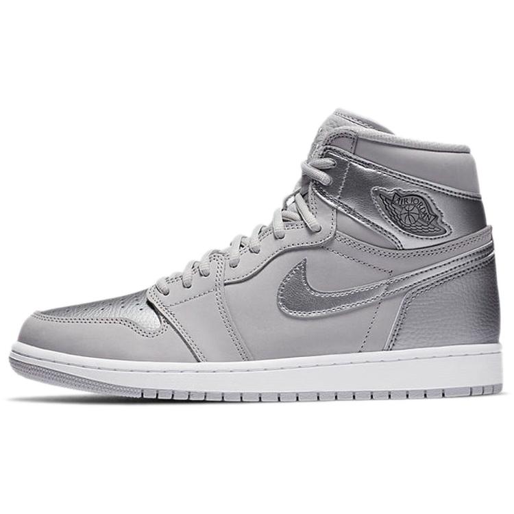 Air Jordan 1 Retro High OG CO.JP 'Tokyo' (Unisex) Neutral Grey / White / Metallic Silver Vintage Basketball Shoes DC1788 029