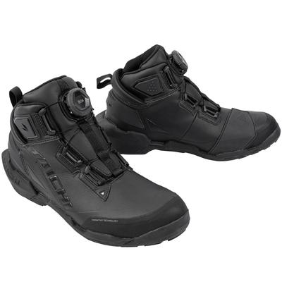 Мотоциклетные туфли RS TAICHI с водонепроницаемой защитой BOA Dial Shift Guard Equished DRYMASTER Arrow Shoes RSS013 BLACK Built 25.0cm