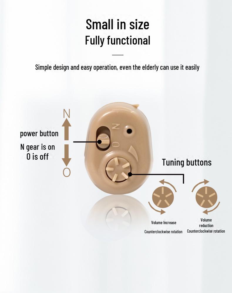 Новые цветные шумоподавляющие слуховые аппараты, наушники, аксессуары для пожилых людей, усиление звука