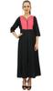 Women's Designer Black A-Line Kurta Kurti Indian Party Wear With