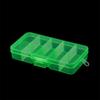10 Slots Adjustable Plastic Rectangle Transparent Storage Box Craft Organizer Handcraft Jewelry Container