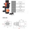 Small DC12V/24V 40PSI Motorhome Booster Diaphragm Pump Boat Self-priming Pump High Pressure Cleaning Irrigation Beverage Machine