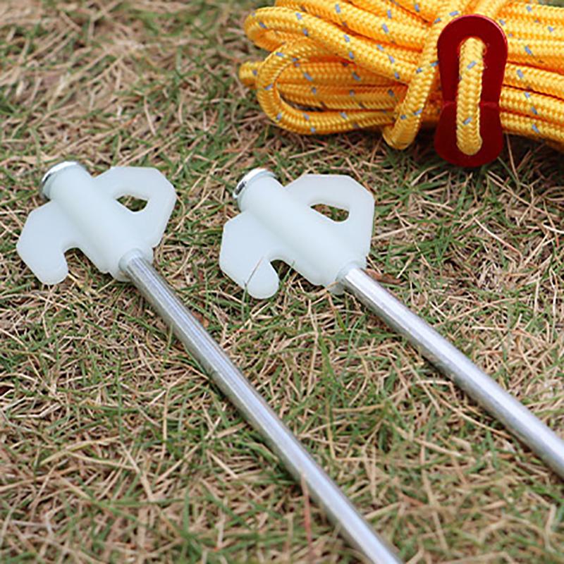 1 шт. колышек для палатки, колышки для палатки, колышки для палатки, прочный фиксатор для троса для кемпинга на открытом воздухе, высокопрочные аксессуары для палаток