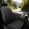 Новая подушка на сиденье автомобиля Универсальная Комфортная Дышащая Кожаная Алмазная Сетка Одноместная Многоместная Универсальная подушка на сиденье автомобиля