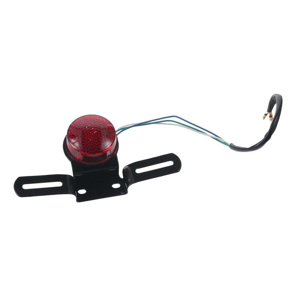 1pcs Universal Motorcycle Tail Light 12V LED Tail Light Stop Light  for Cafe Racer, ATV, Bobber