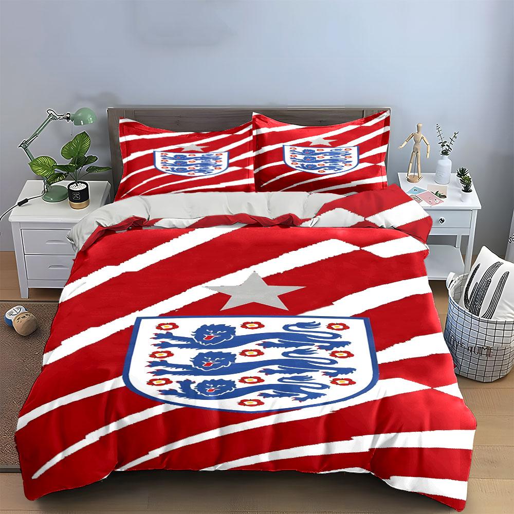 White stripes, star, lions. Bedding sets Duvet cover sets Duvet covers Pillowcases(1*Duvet Cover 2*Pillowcases without duvet insert)