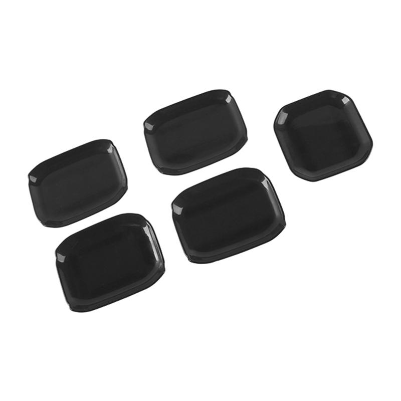 SHINEKA Car Door Bowl Decoration Cover Stickers for Jeep Wrangler JL 2018 2019 2020 2021 2022 2023 2024 Up Exterior Accessories