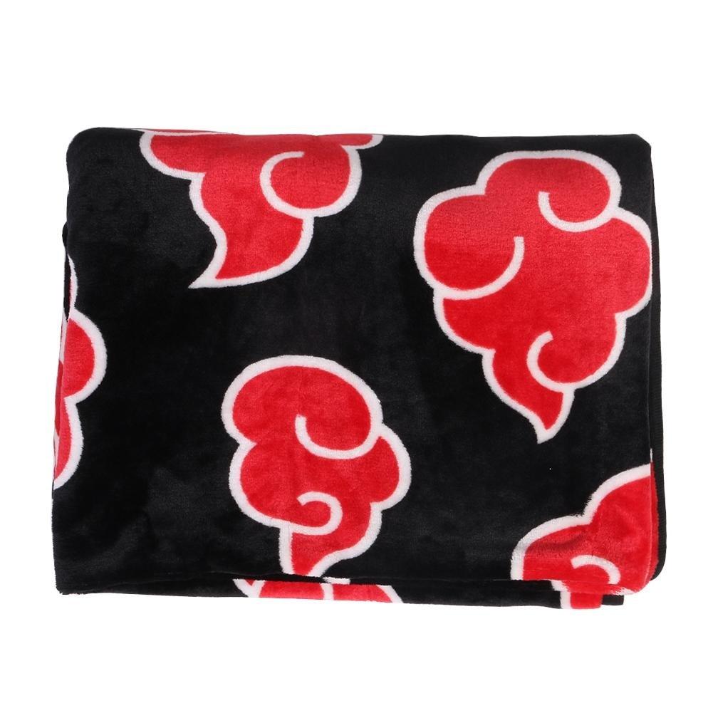 Наруто Сяо красное облако коралловое флисовое одеяло мягкий теплый плюшевый коврик матрас спальное полотенце