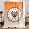 Blackpool FC Logo Blanket for all seasons blanket lunch break throw gift