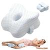1 шт., подушка для ног в форме бабочки, ортопедическая подушка для ног, подушка для сна с эффектом памяти, для спины