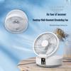 2025 Rechargeable Low-Noise USB Wall-Mounted Small Fan for Home, Dorm, or Office
