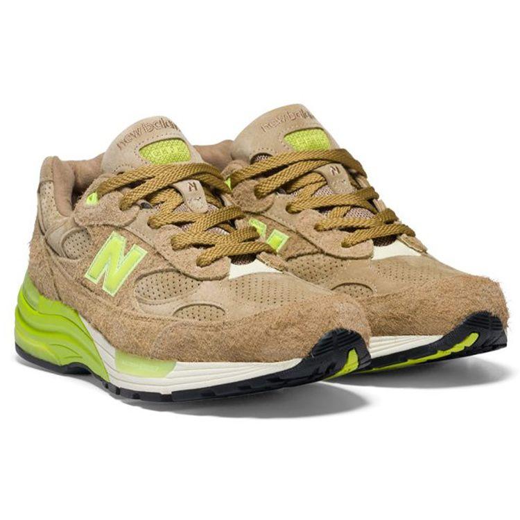 Concepts x New Balance 992 Сделано в США Низко висящие фрукты Унисекс Кроссовки Коричневый Зеленый M992CT