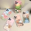 Прозрачный мягкий чехол для телефона BuBu And DuDu для IPhone 15 12 14 16 17 13 Plus 11 Pro Max 13 Pro