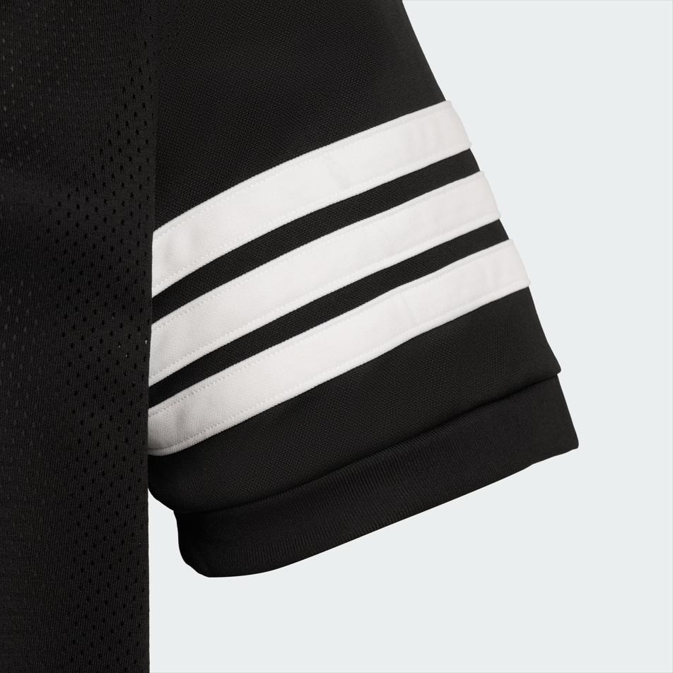 adidas Фирменная футболка с иконкой Классическая футболка для регби свободного кроя с коротким рукавом Мужские топы JX9626