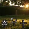 Pet Memorial Garden Stake Long Lasting Memorial Pet Grave Markers, Memorial Garden Cemetery Yard Decoration Garden Grave Decor For Garden, Yard,