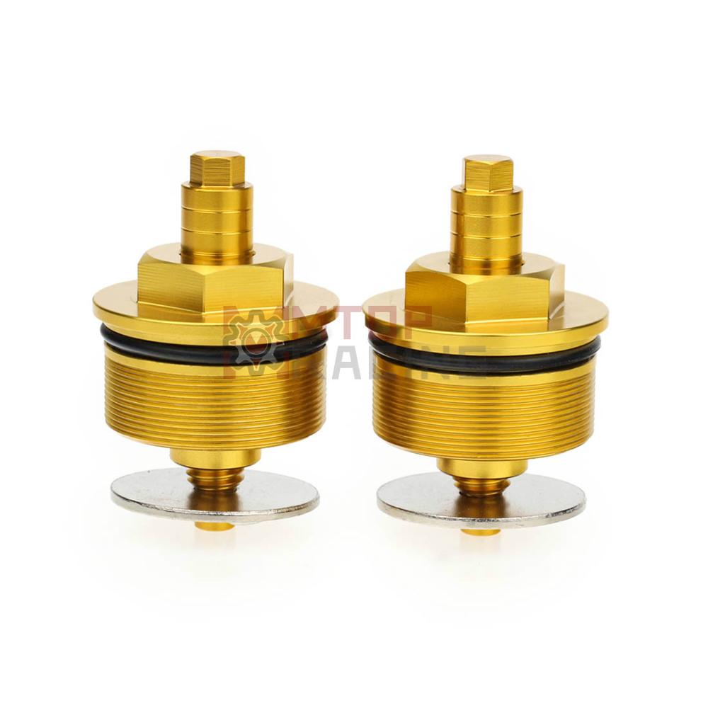 Preload Fork Caps For Suzuki GSF600 Bandit 1995 1996 1997 1998 1999 2000 2001 2002 2003 2004 41mm Hexagonal Fork Suspension Bolt