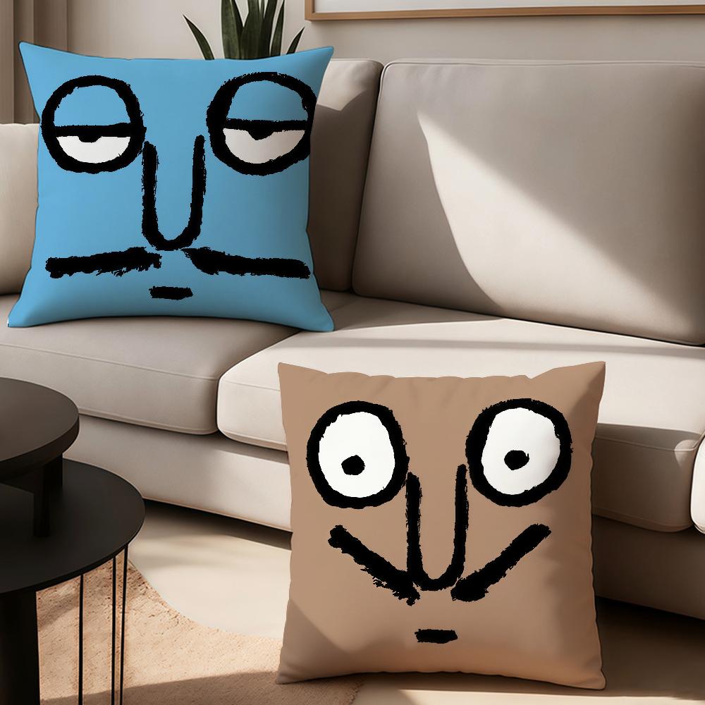Эстетичная Арт Наволочка J-Jean J-Jullien Подходит для Спален Гостиных Автомобилей Домашнего Декора