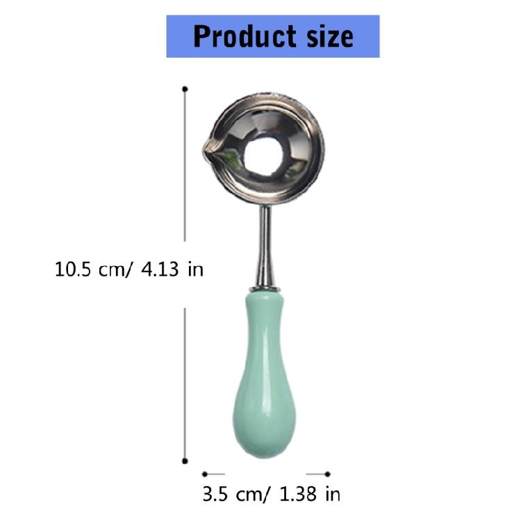 10 шт./набор Ложка для плавления воска для опечатывания Ложка для восковой печати Ложка для плавления штампа для восковой печати Конверт
