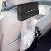 Прямоугольный Автомобильный Держатель для Тканей из Искусственной Кожи, Легкая Установка и Совместимость с Коробкой-Диспенсером 1 шт., Использование, Козырьки, Подлокотники и т.д., Черный,