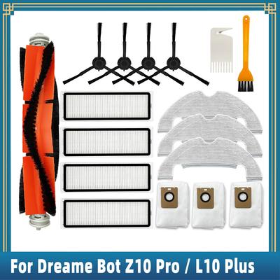 Для робота-пылесоса Dreame Bot Z10 Pro / L10 Plus / RLS5D запасные части аксессуары основная боковая щетка фильтр Hepa швабра тряпка пылесборник
