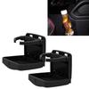 2pcs Foldable Car Cup Holder Vehicle Door Drink Holder with Screws for Marine Suv Van Boat